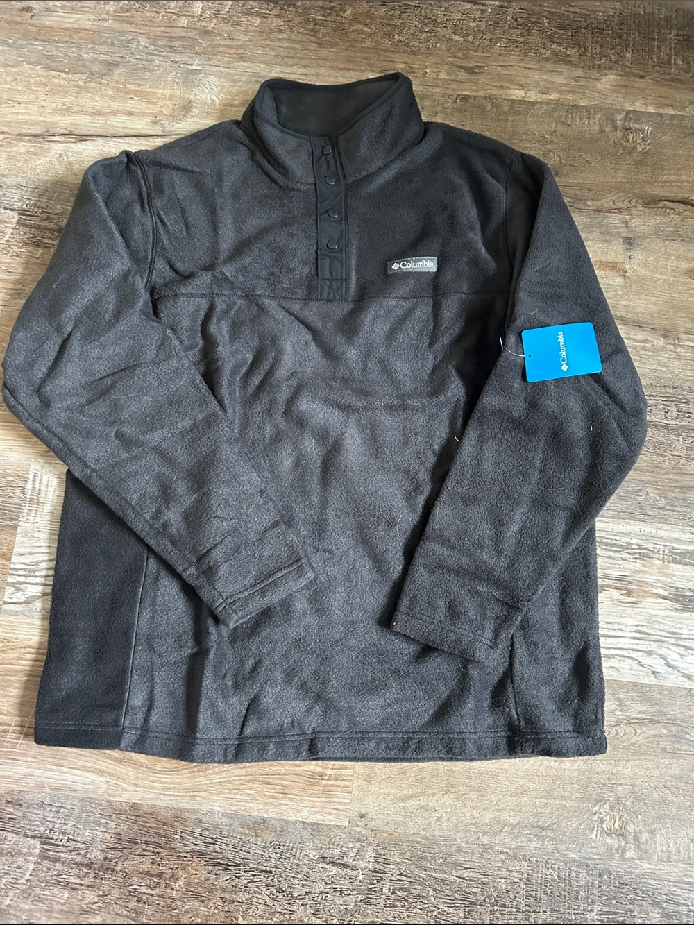 NWT Columbia Men's Snap-Front Fleece Pullover xl